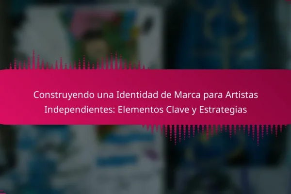 Construyendo una Identidad de Marca para Artistas Independientes: Elementos Clave y Estrategias